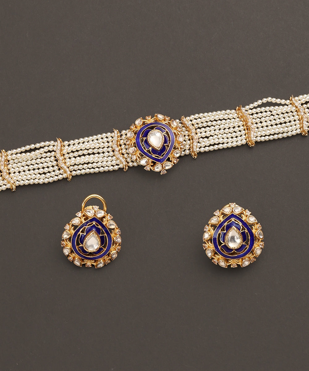 Tahira_Handcrafted_Pure_Silver_Necklace_Set_With_Semi_Precious_Stone_And_Pearl_Ladi_WeaverStory_04