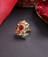 Heer_Handcrafted_Pure_Silver_Ring_With_Semi_Precious_Stones_WeaverStory_01