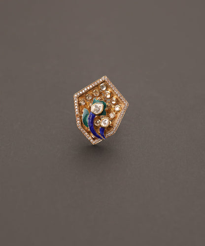 Ziba_Handcrafted_Pure_Silver_Ring_With_Semi_Precious_Stones_WeaverStory_02