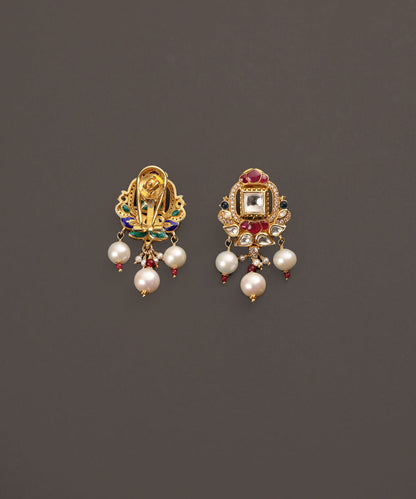 Bahar_Handcrafted_Pure_Silver_Earrings_With_Semi_Precious_Stones_And_Pearls_WeaverStory_03