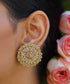 Handcrafted_Gold_&_Silver_Threadwork_Stud_Earrings_WeaverStory_01