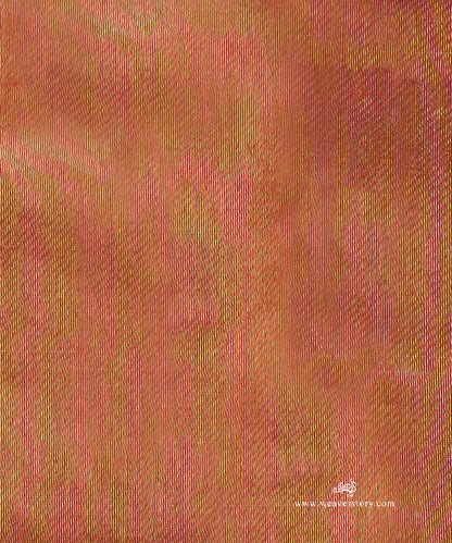 Red_And_Gold_Handloom_Pure_Tissue_Chanderi_Fabric_WeaverStory_03