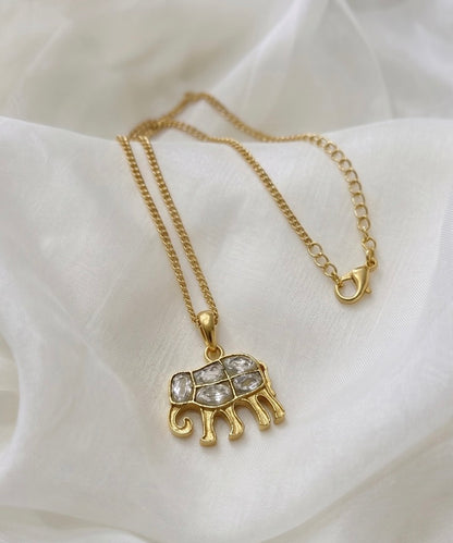 Mini Elephant Pendant Necklace
