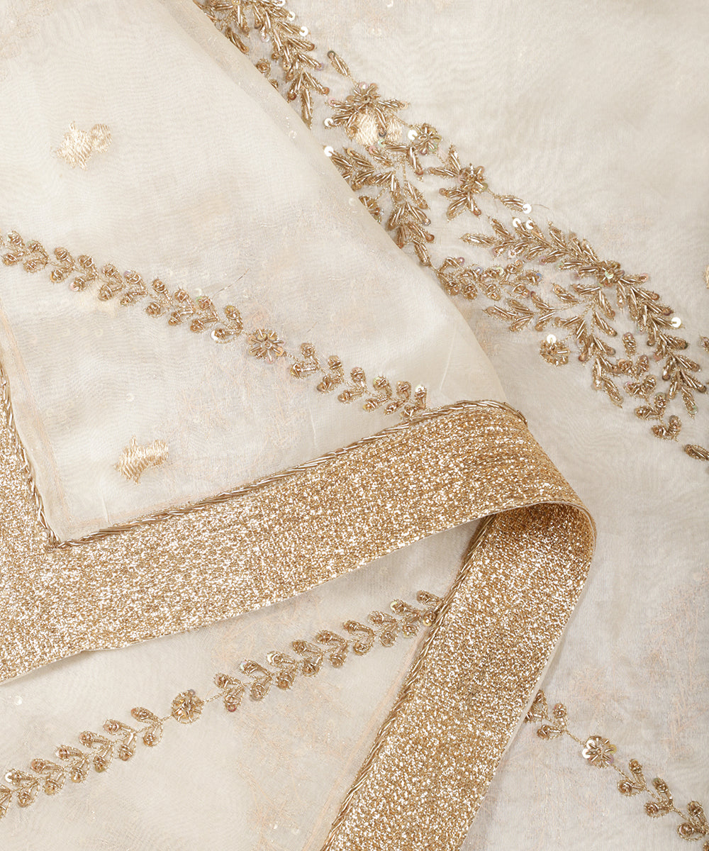 White_Handloom_Organza_Dupatta_With_Zardozi_Hand_Embroidery_WeaverStory_04