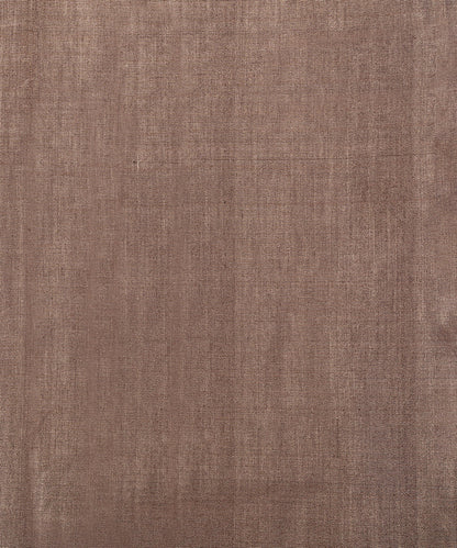 Handloom Grey Pure Tissue Chanderi Fabric