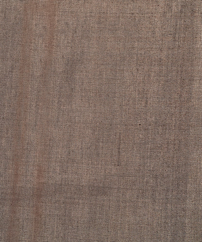 Handloom Grey Pure Tissue Chanderi Fabric