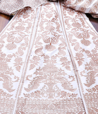 White_Handloom_Katan_Silk_Banarasi_Lehenga_with_Kadhwa_Jaal_WeaverStory_02