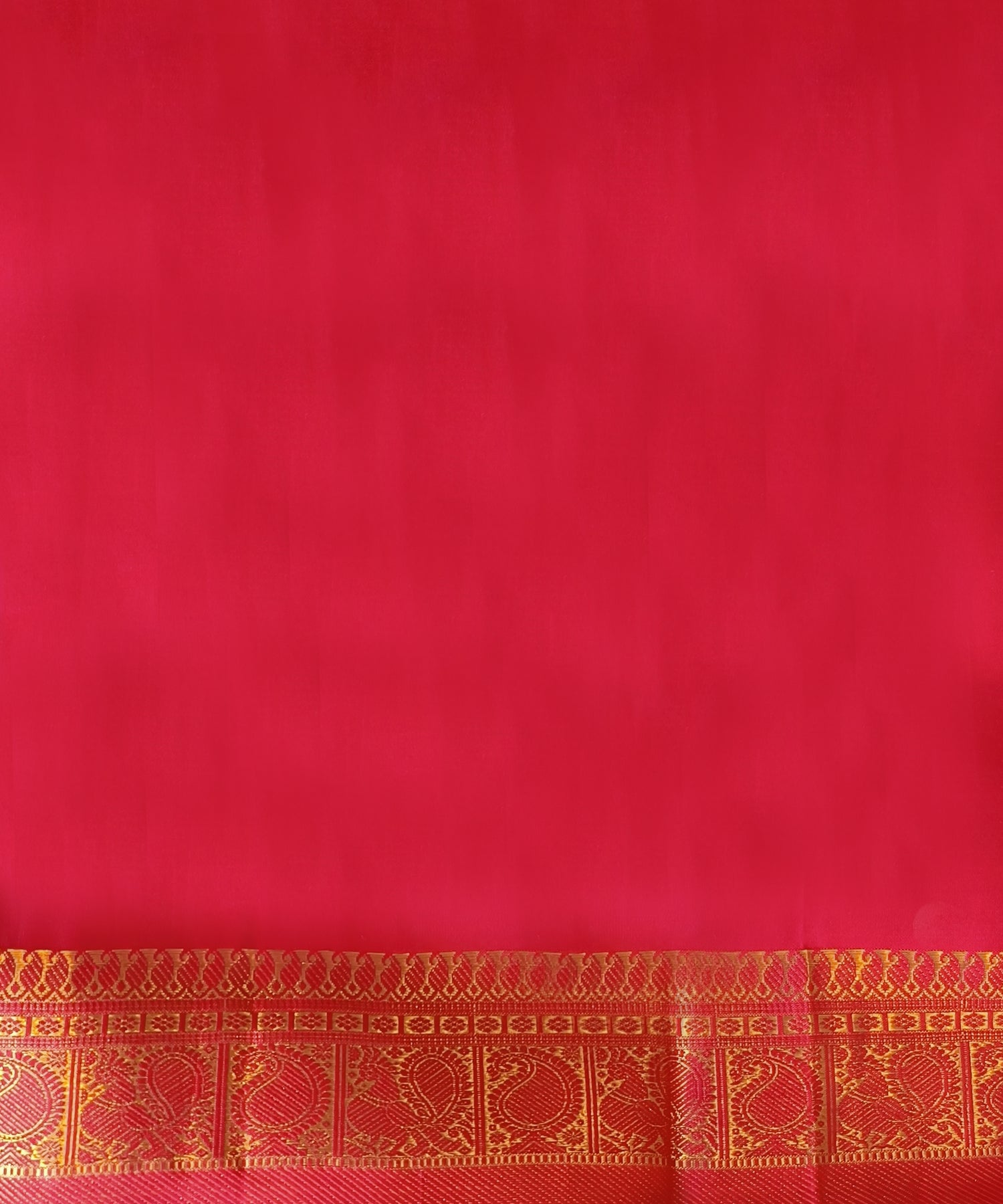 Maroon Handloom Pure Silk Kanjivaram Saree With Allover Checks Annapakshi And Rudraksh Motifs