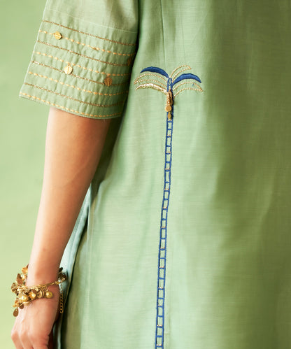 Kinaara Tea Green Coord Set