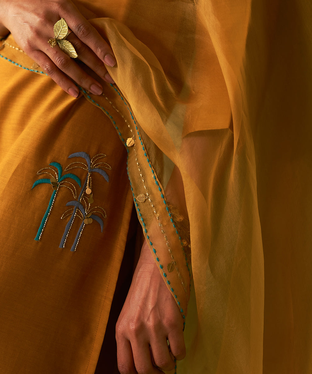 Kinaara Mustard Tunic Set