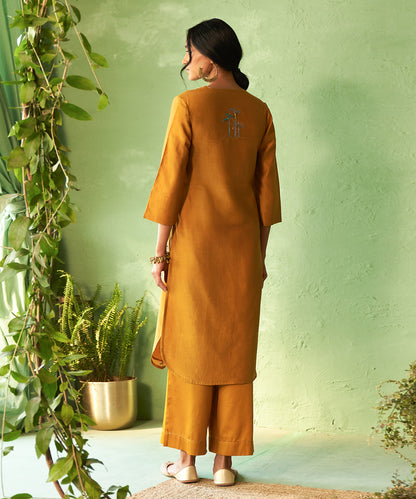 Kinaara Mustard Tunic Set