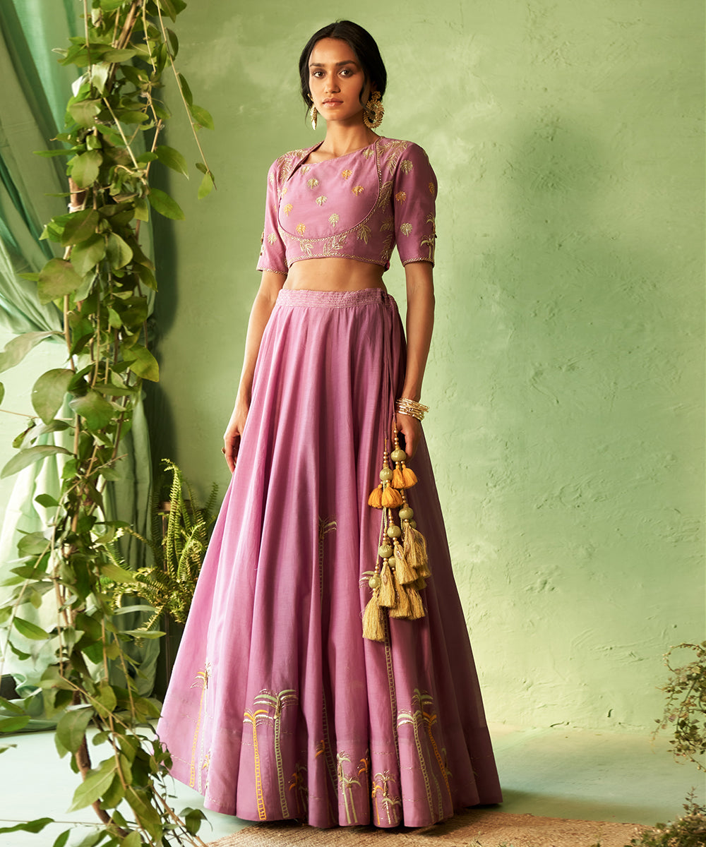 Kinaara Purple Lehenga Set