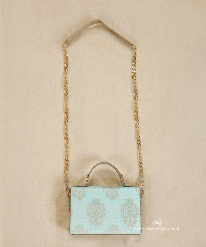 Turquoise_Brocade_Purse_With_Pearl_Detailing_WeaverStory_04