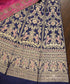 Blue_Handloom_Pure_Katan_Silk_Kadhwa_Shikargah_Banarasi_Lehenga_WeaverStory_01