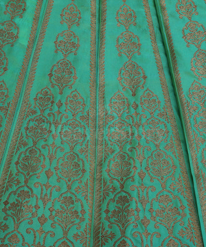 Sea_Green_Handloom_Pure_Katan_Silk_Antique_Zari_Banarasi_Lehenga_WeaverStory_03