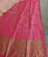 Handloom_Hot_Pink_Pure_Katan_Silk_Antique_Zari_Banarasi_Lehenga_WeaverStory_01