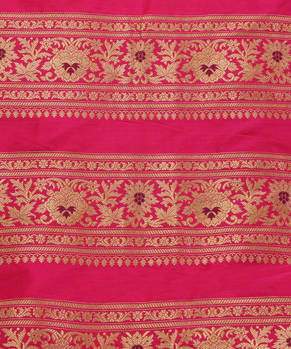 Handloom_Hot_Pink_Pure_Katan_Silk_Banarasi_Lehenga_With_Meenakari_WeaverStory_06