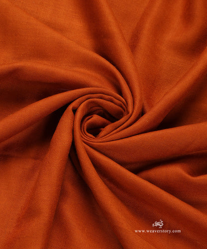 Rust_Orange_Handwoven_Pure_Pashmina_Shawl_With_Soznikari_Border_WeaverStory_05