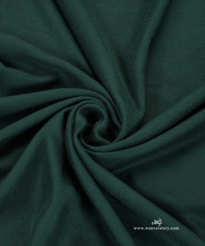 Dark_Green_Handwoven_Pure_Pashmina_Shawl_With_Soznikari_Border_WeaverStory_05