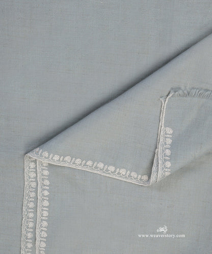 Ice_Blue_Handwoven_Pure_Pashmina_Shawl_With_Soznikari_Border_WeaverStory_04