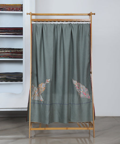 Gray_Handloom_Pashmina_Kalamkari_Shawl_WeaverStory_02