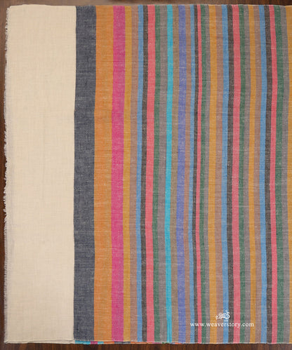 Multicolour_Pure_Pashmina_Shawl_With_Ikat_Weaving_WeaverStory_03