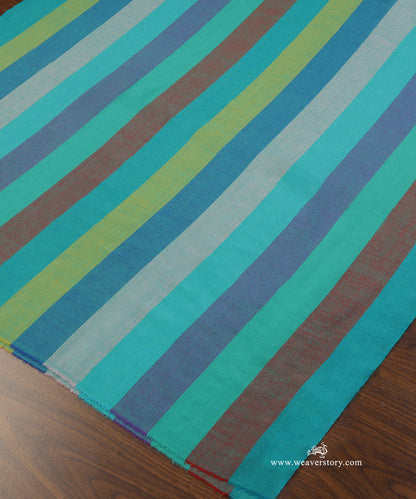 Multicoloured_Striped_Pure_Pashmina_Shawl_With_Ikat_Weaving_WeaverStory_04
