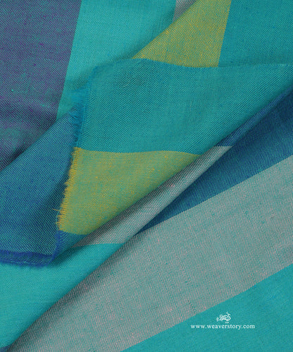 Multicoloured_Striped_Pure_Pashmina_Shawl_With_Ikat_Weaving_WeaverStory_05