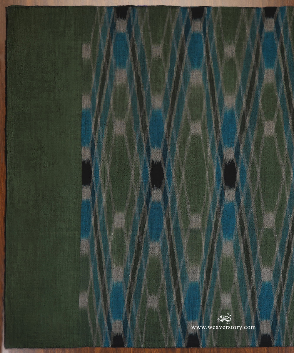 Multicolour_Striped_Pure_Pashmina_Shawl_With_Ikat_Weaving_WeaverStory_03