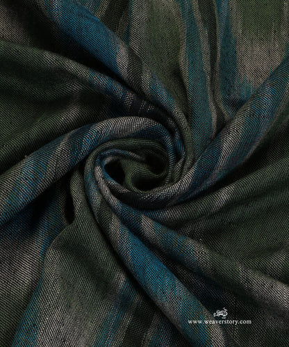 Multicolour_Striped_Pure_Pashmina_Shawl_With_Ikat_Weaving_WeaverStory_06