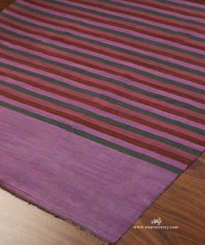 Multicoloured_Pure_Pashmina_Shawl_Eith_Ikat_Weaving_And_Stripes_WeaverStory_04