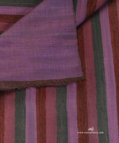 Multicoloured_Pure_Pashmina_Shawl_Eith_Ikat_Weaving_And_Stripes_WeaverStory_05