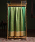 Green_Pure_Pashmina_Shawl_With_Ikat_Weaving_And_Soznikari_Booti_WeaverStory_02