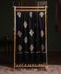 Black_Pure_Pashmina_Shawl_With_Golden_Soznikari_Booti_WeaverStory_02