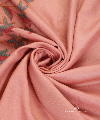 Pink_Pure_Pashmina_Shawl_With_Kaani_Palla_WeaverStory_06