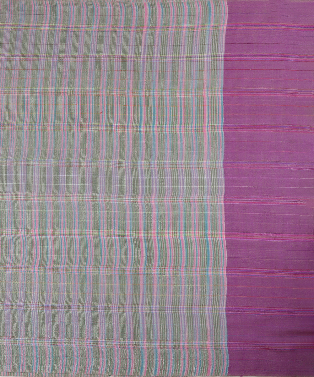 Multicoloured_Handwoven_Striped_Pure_Pashmina_Shawl_With_Ikat_Weaving_WeaverStory_03