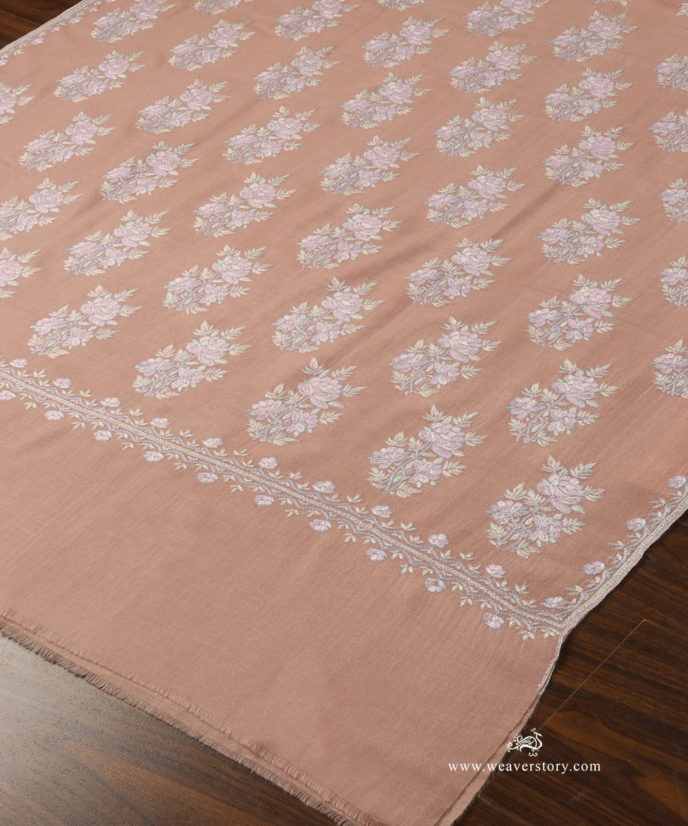 Old_Rose_Handwoven_Paper_Mache_Gulab_Design_Pashmina_Shawl_With_Soznikari_WeaverStory_03