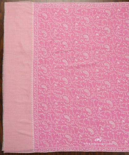 Pink_Handwoven_Pure_Pashmina_Shawl_With_Full_Soznikari_Jaal_WeaverStory_02