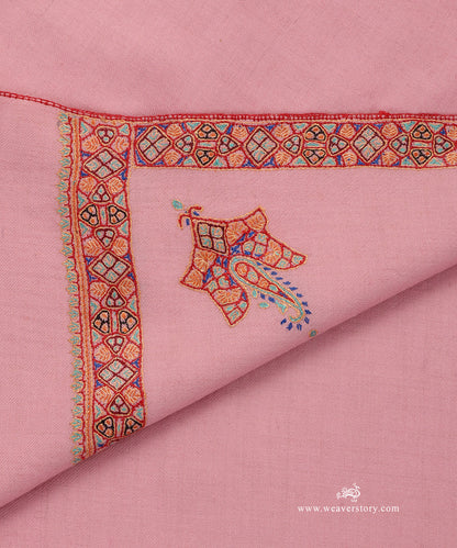 Pink_Handwoven_Pure_Pashmina_Shawl_With_Soznikari_Border_WeaverStory_04