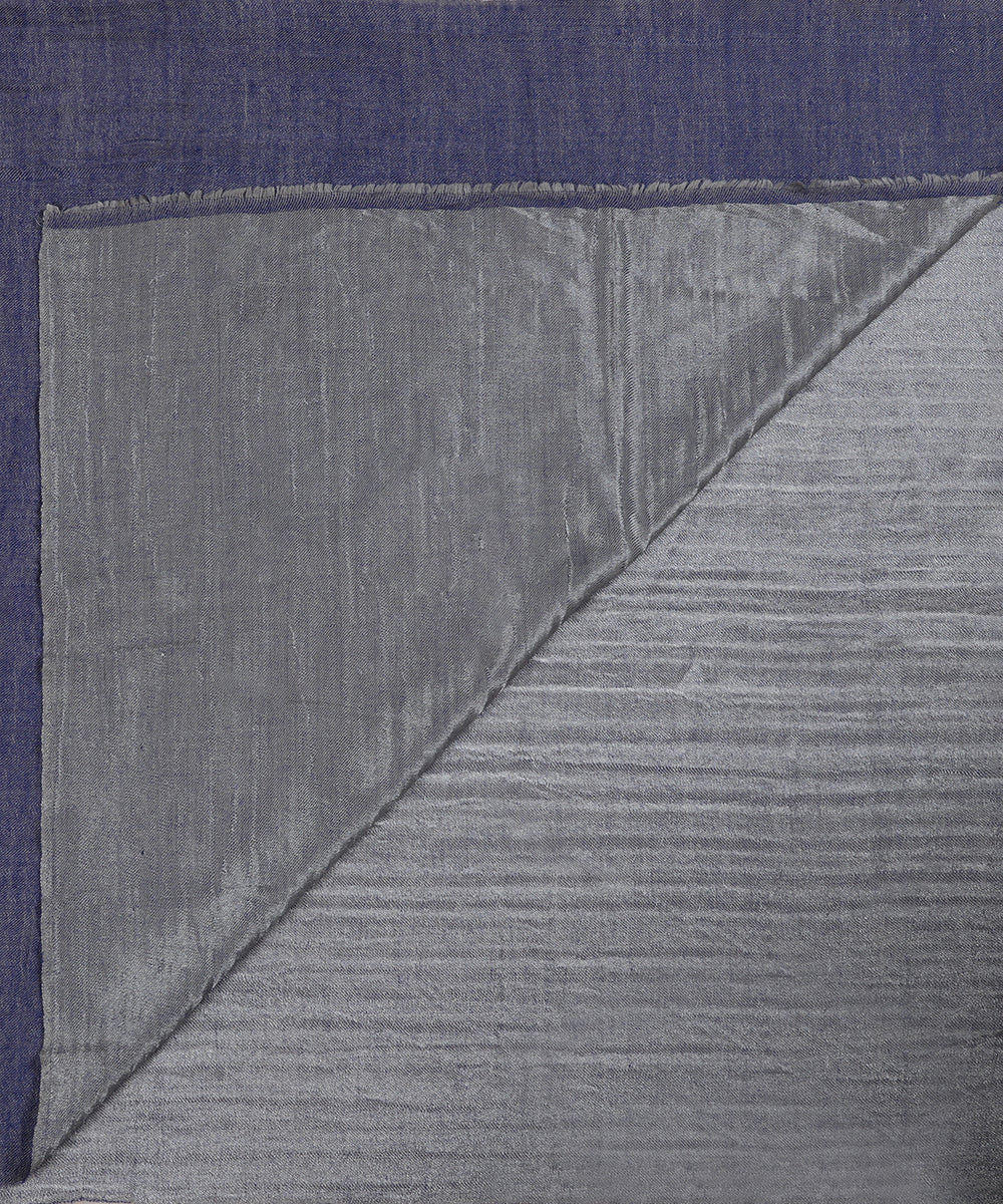 Blue_Handwoven_Double_Shade_Zari_Pure_Pashmina_Stole_WeaverStory_03