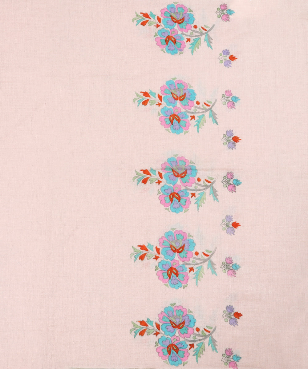 Soft_Pink_Handwoven_Soznikari_Floral_Booti_Design_Pure_Pashmina_Stole_WeaverStory_03