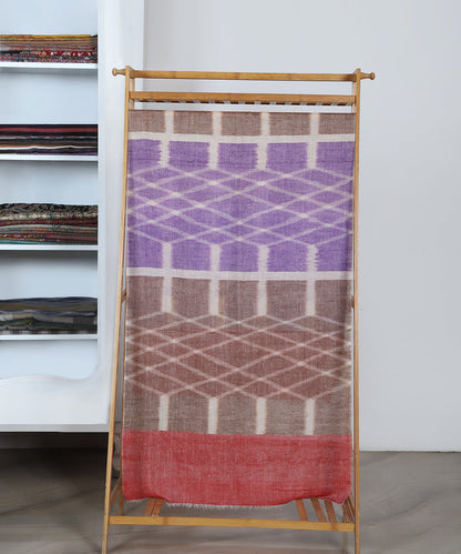 Multicoloured_Handwoven_Pure_Pashmina_Stole_With_Ikat_Weaving_WeaverStory_02