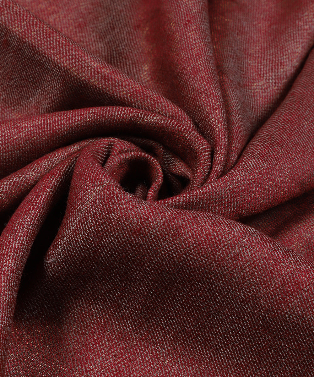 Rust_Zari_Handwoven_Double_Shade_Pure_Pashmina_Stole_WeaverStory_04
