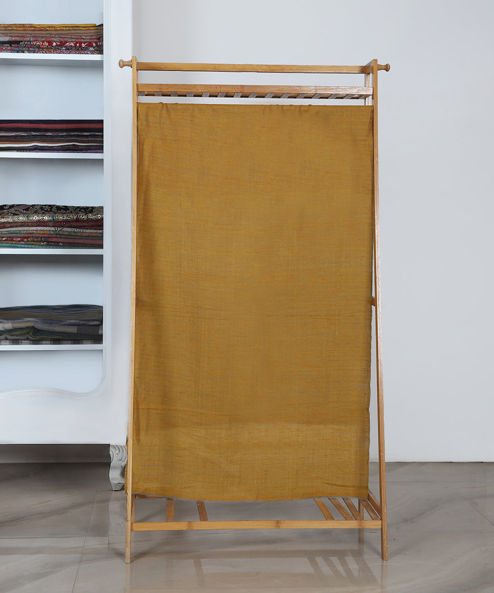 Mustard_Zari_Handwoven_Double_Shade_Pure_Pashmina_Stole_WeaverStory_02