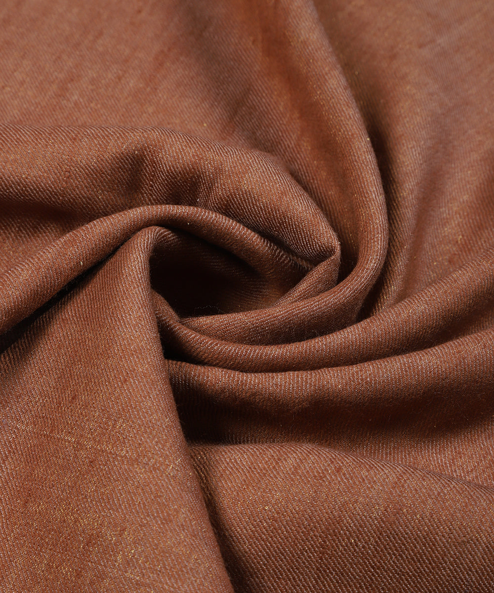 Light_Brown_Zari_Handwoven_Double_Shade_Pure_Pashmina_Stole_WeaverStory_04