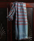 Handwoven_Blue_Ikat_Design_Chak_Stripe_Pure_Pashmina_Stole_WeaverStory_01