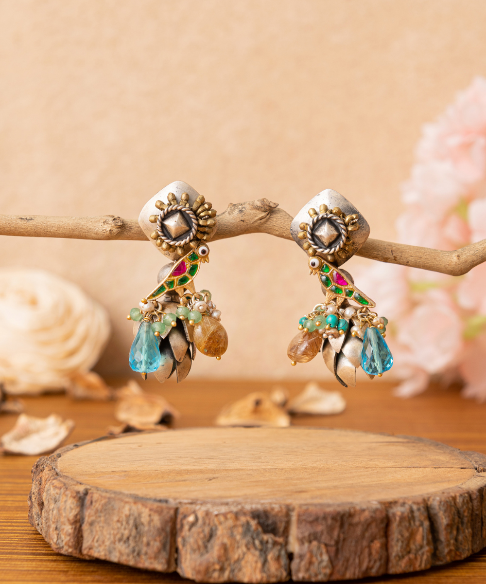 Hareem_Multicoloured_Handcrafted_Pure_Silver_With_Stones_And_Pearls_WeaverStory_01