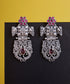 Sadiya_Handcrafted_Oxidised_Pure_Silver_Earrings_With_Kempstones_WeaverStory_01