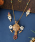 Dana_Handcrafted_Golden_Pure_Silver_Necklace_Set_With_Floral_Accents_WeaverStory_01
