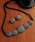 Maryam_Handcrafted_Oxidised_Pure_Silver_Necklace_Set_WeaverStory_01